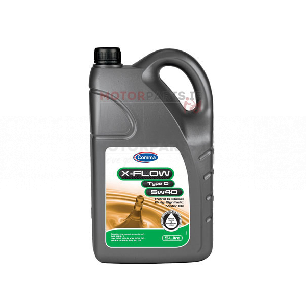 COMMA X-FLOW TYPE G 5W40 5LTR image