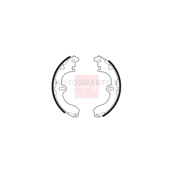 Brake Shoe Set image