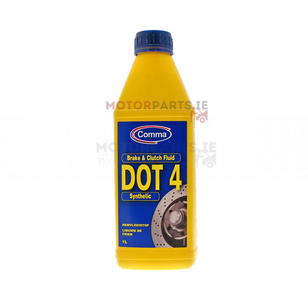 COMMA DOT 4 BRAKE FLUID 1LTR image
