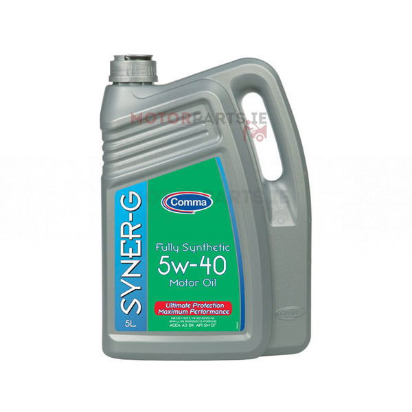 COMMA SYNER-G 5W-40 5LTR image