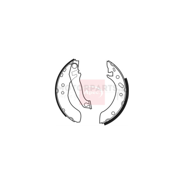 Brake Shoe Set image