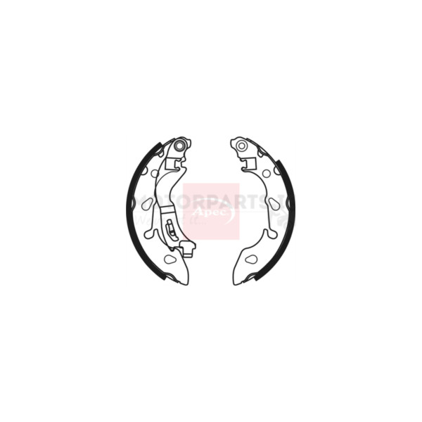 Brake Shoe Set image