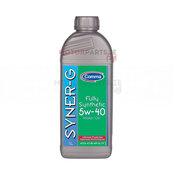 COMMA SYNER-G 5W-40 1LTR image