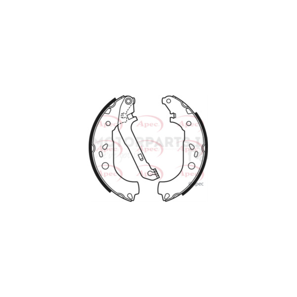 Brake Shoe Set image