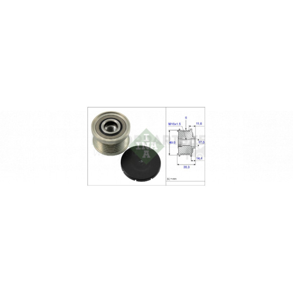 Over-Running Alternator Pulley image