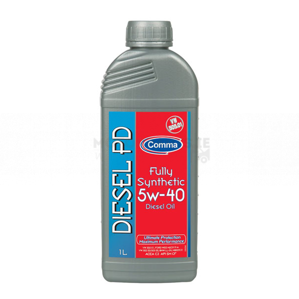 COMMA DIESEL PD 5W-40 1LTR image