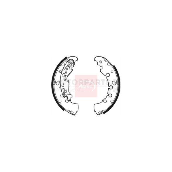Brake Shoe Set image