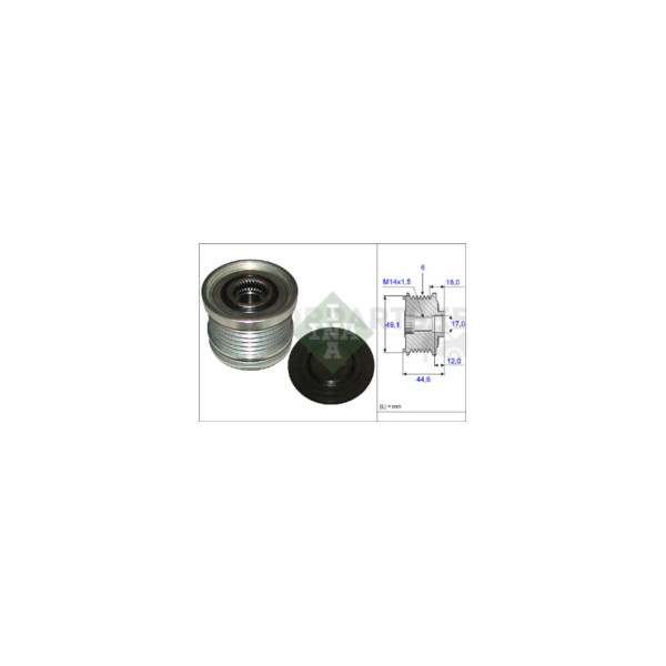 Over-Running Alternator Pulley image