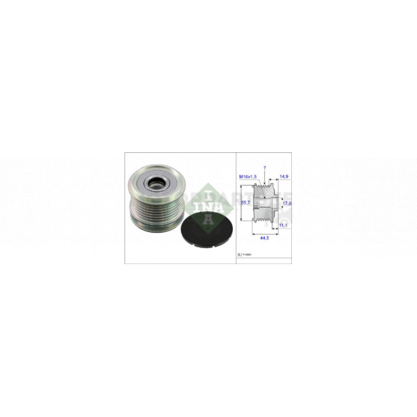 Over-Running Alternator Pulley image